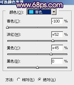 Photoshop将外景模特图片调制出淡淡的蓝黄色效果