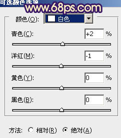 Photoshop将外景模特图片调制出淡淡的蓝黄色效果