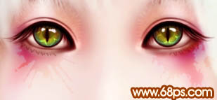 photoshop将美女图片制作出超详细超漂亮的彩妆仿手绘教程