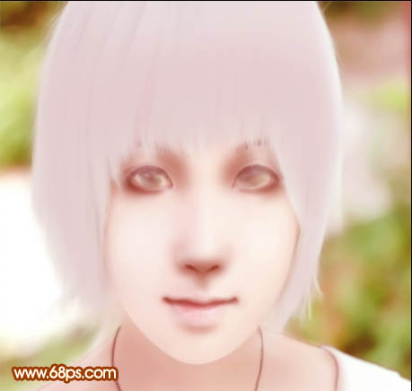 photoshop将美女图片制作出超详细超漂亮的彩妆仿手绘教程