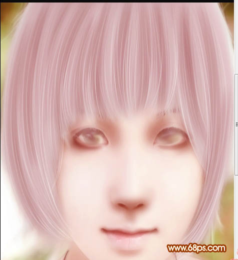 photoshop将美女图片制作出超详细超漂亮的彩妆仿手绘教程