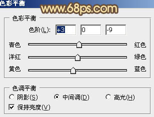 Photoshop制作柔和的暖调红褐色外景美女图片