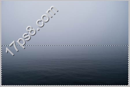 photoshop合成制作出奇形怪状的石头房子矗立在海边的恐怖场景