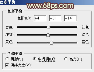 Photoshop为外景美女图片增加上淡淡的青黄蜜糖色