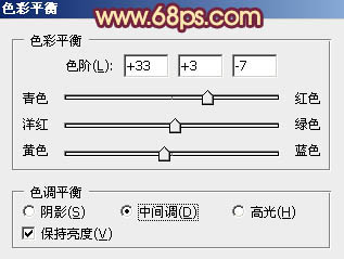 Photoshop为草地人物图片增加柔和暖色调效果实现方法