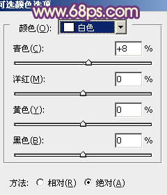 Photoshop将写真人物图片增加温暖橙紫色效果