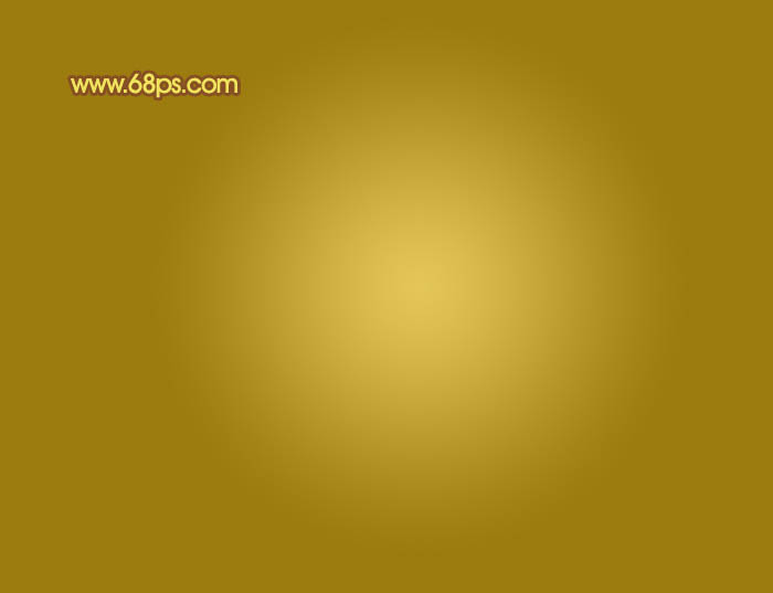 Photoshop设计制作出非常可爱的多层次的黄色塑料字