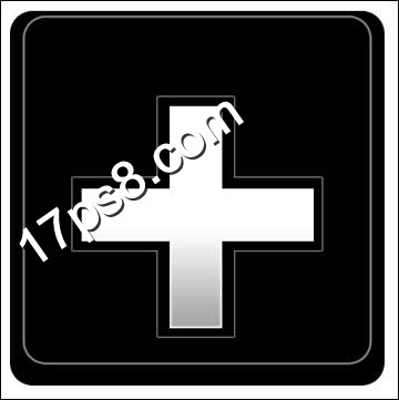 photoshop设计制作谷歌风格加号图标