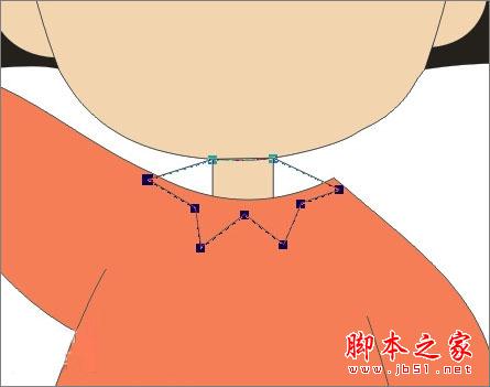 用Coreldraw绘制樱桃小丸子儿童节插画的方法(图文教程)