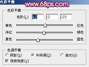 Photoshop将夏季外景图片转成漂亮的秋季暖色效果
