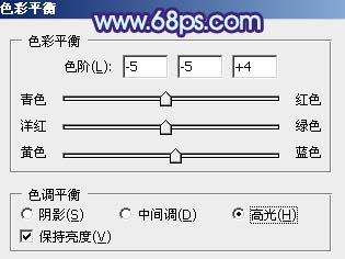 Photoshop为外景美女图片增加上流行的韩系粉蓝色效果