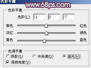 Photoshop为逆光人物图片添加简洁的青紫色效果