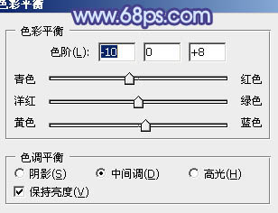 Photoshop将油菜花婚片打造出梦幻的蓝色效果