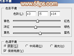 Photoshop为偏暗的外景图片调制出唯美的粉褐色