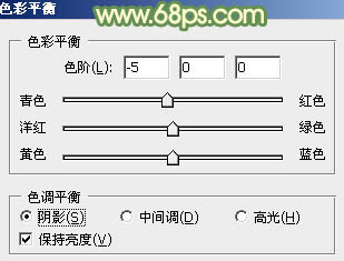 Photoshop为清纯美女图片增加上唯美的秋季暖褐色