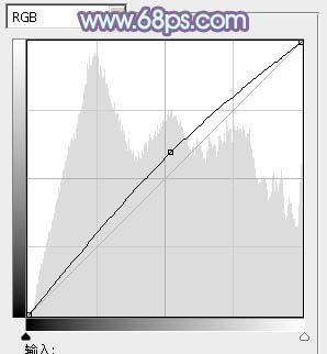 Photoshop将外景美女图片调制出淡淡的青黄色效果