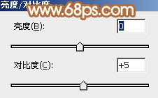 Photoshop为树林美女图片调制出柔和的淡黄早秋色