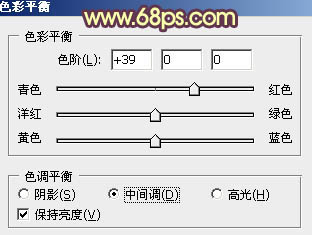 Photoshop将古镇婚片调制出漂亮的霞光色效果