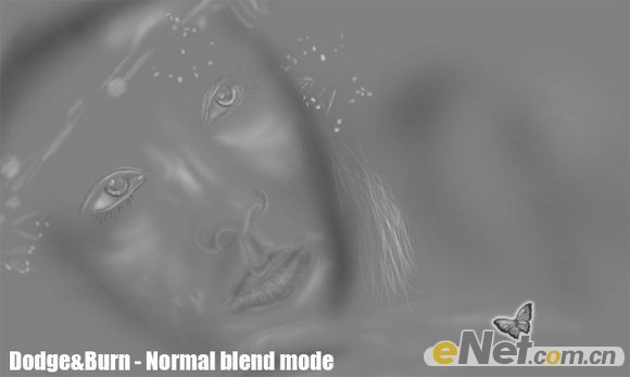 PhotoShop将美女照片制作出梦幻荧光画面效果