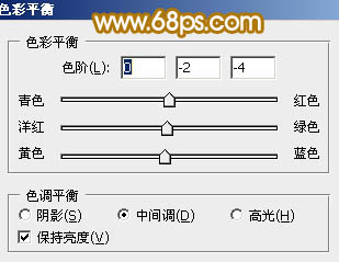 Photoshop为草地人物照片加上柔美的淡橙色效果教程