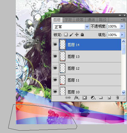 Photoshop将人物图片打造出颓废潮流的海报效果