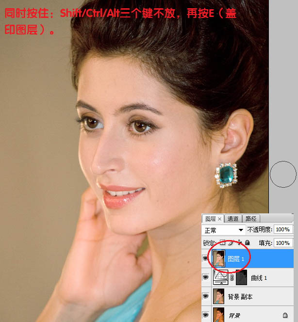 photoshop利用通道工具为偏差的室内人像图片色温修复教程