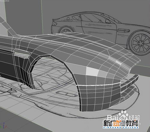 新广3DMAX教程3D制作阿斯顿马丁V8跑车