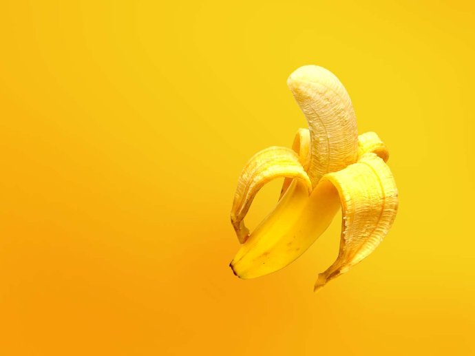 Photoshop设计制作出黄色风格的香蕉桌面壁纸