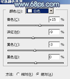 photoshop利用通道替换为外景人物调制出冷酷的青蓝色效果