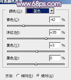 Photoshop将室内人物图片调制出朦胧淡淡的蓝色调效果