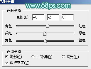 Photoshop将室内人像调制出青红蜜糖色效果