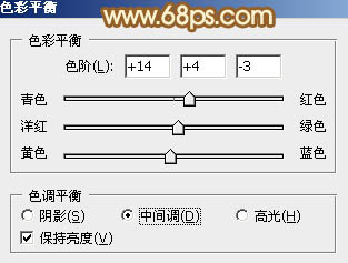 Photoshop为花坛边美女调制出非常柔和的阳光暖色效果