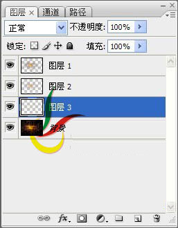 Photoshop利用通道快速从图片中抠出火焰