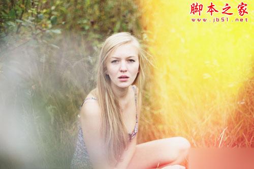 photoshop将数码相片制作菲林效果