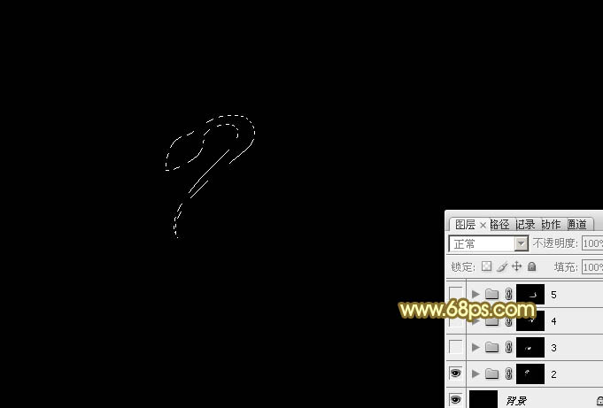 Photoshop设计制作漂亮的2013蛇年彩色霓虹字