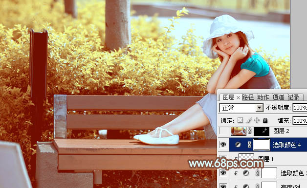 PhotoshopΪڹ԰ϵŮͼƬеĺϵƺɫ