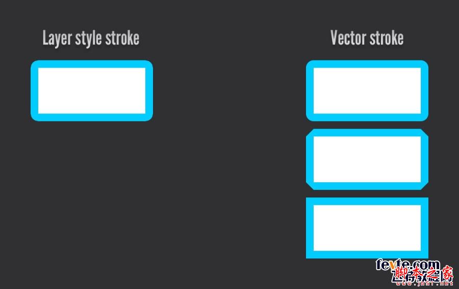 photoshop CS6描边功能介绍 
