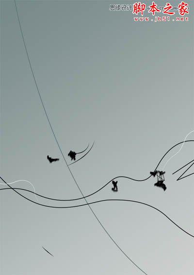 Photoshop利用笔刷制作抽象的水墨美女效果