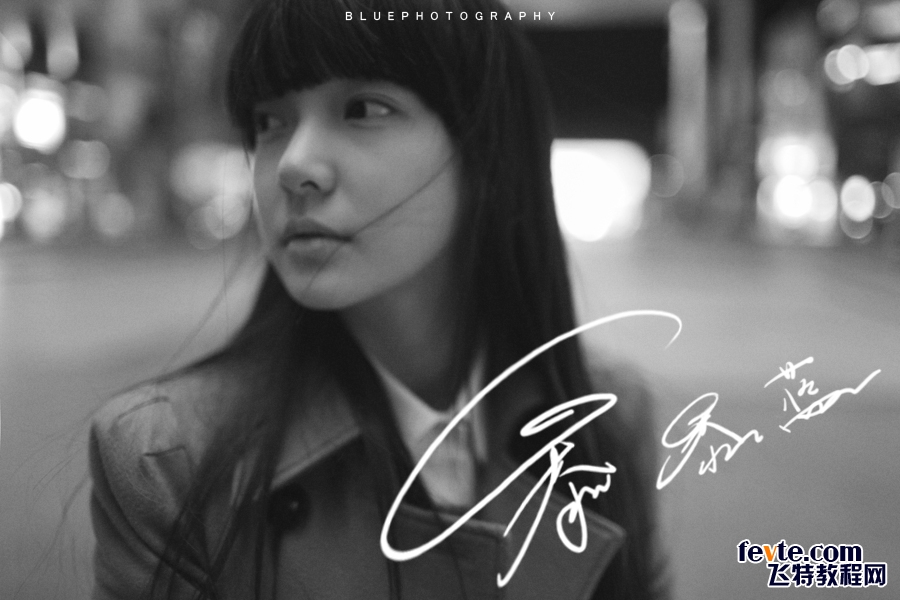 photoshop快速为美女图片增加电影噪点效果 