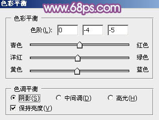 Photoshop将坐在草地上人物图片调制出淡淡的暖紫色