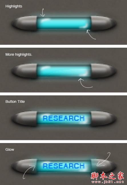 Photoshop设计制作纹理效果视频界面教程