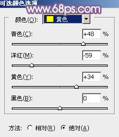 Photoshop将树林旁边草地上的美女图片增加柔和的绿紫色