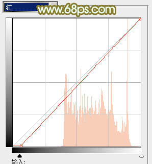 Photoshop将花草围墙边的美女图片调制柔和的韩系黄褐色