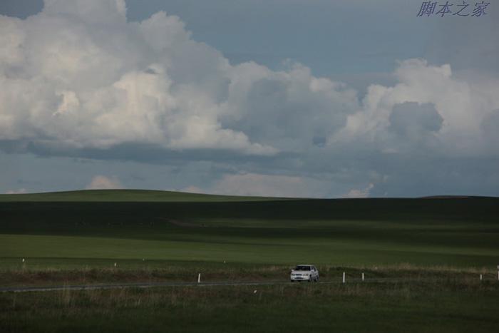 photoshop利用直方图信息完美修复严重偏暗的草原图片