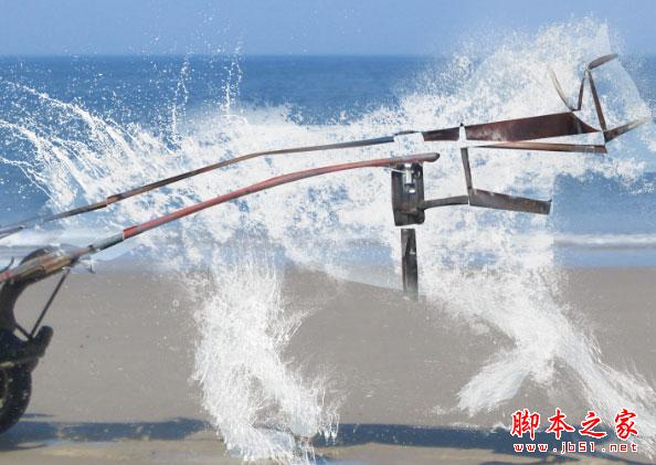 PS将奔跑的马制作成逼真的水马效果