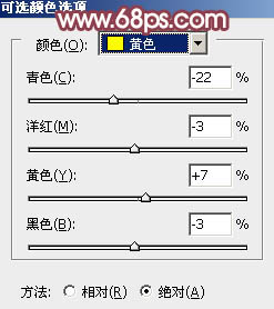 Photoshop为树林中人物图片增加鲜丽的橙褐色