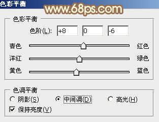 Photoshop给外景人物图片打造出柔美的秋季棕黄色