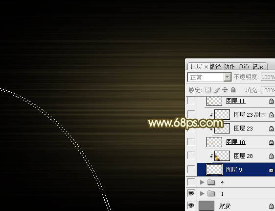 Photoshop设计制作非常华丽的金色VIP贵宾卡