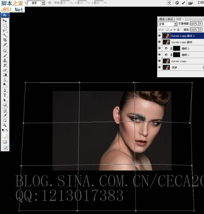 PS为室内较暗人像图片磨皮及局部美化