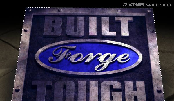 Photoshop制作3D立体金属字教程